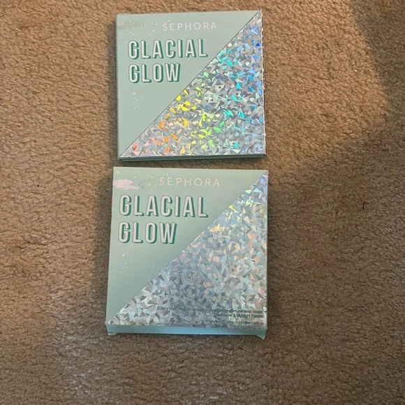 NEW SEPHORA Glacial Glow Winter Holiday Season Eyeshadow & Highlight Palette - Picture 4 of 5